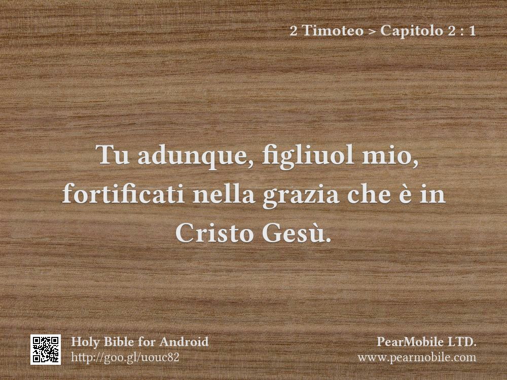 2 Timoteo, Capitolo 2:1